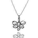 1000 Ayar Kazaziye Kadın Gümüş Kolye