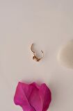 Pembe Yıldız Tragus Helix Piercing Mini Küpe