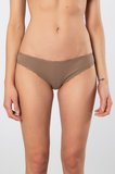 Türen Kadın Likralı Ribana Dantelli Bikini Külot 2'li Paket 928/Vizon