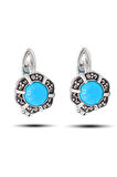 Firuze ve Markazit Taşlı 925 Ayar Gümüş Üçlü Set 201021921