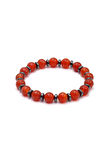 Kırmızı Akik Doğal Taşlı Bay-Kadın Bileklik 201023551