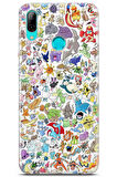 Huawei Y9 2019 uyumlu Pokemon 9 HQ Baskı Pokemon II