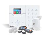 SPY SP-301WA WIFI / GSM /4G DESTEKLİ KABLOSUZ ALARM SETİ (1PIR,1MC,2KMD.)