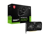 MSI GEFORCE RTX 4060 TI 8G VENTUS 2X BLACK E1 OC RTX4060TI 8GB GDDR6 128B DX12 PCIE 4.0 X16 Ekran Kartı