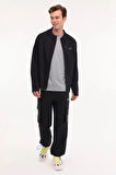 Reebok ERLING RUNNING JACKET 102050498 Erkek Rüzgarlık Siyah S-XXL 