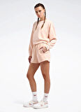 Reebok LC 6787 RONE SHORT Somon Lastikli Bel Regular Fit Düz Kadın Şort