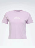 Reebok LC 6625 KERALA TEE Lila Yuvarlak Yaka Oversize Düz Erkek T-Shirt