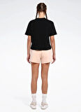 LC 6634 SERA TEE Siyah Yuvarlak Yaka Slim Fit Kadın T-Shirt