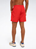 Reebok CN 1373 AVANJ SHORT Kırmızı Regular Fit Düz Erkek Şort Mayo