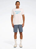 LC 8013 NEW ID REG TEE Beyaz Yuvarlak Yaka Regular Fit Baskılı Erkek T-Shirt