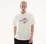 102055795-R Reebok 5M Funny Tee Erkek T-Shirt Beyaz