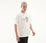 102055795-R Reebok 5M Funny Tee Erkek T-Shirt Beyaz