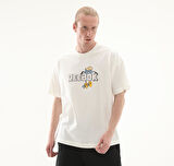 102055795-R Reebok 5M Funny Tee Erkek T-Shirt Beyaz
