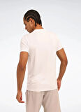 Reebok LC 6756 MONAC TEE Beyaz Yuvarlak Yaka Regular Fit Düz Erkek T-Shirt