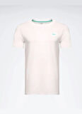 Reebok LC 6756 MONAC TEE Beyaz Yuvarlak Yaka Regular Fit Düz Erkek T-Shirt
