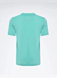 Reebok LC 9023 MONAC TEE Su Yeşili Yuvarlak Yaka Regular Fit Düz Erkek T-Shirt
