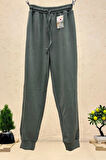 Bel Latikli Uzun Jogger Pantolon