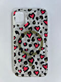 ARMORİX İPHONE 11 MAGSAFELİ KIRMIZI VE SİYAH KALP DESENLİ KILIF