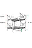 Teknor Genç Çocuk Odası Metal Ranza 90x200