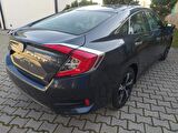 CIVIC FC5 2016-2021 IÇIN UYUMLU ARKA STOP KAPLAMA 4 PARÇA NIKELAJ