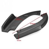 CIVIC FC5 2016-2020 IÇIN UYUMLU ARKA ÇIKINTILI FLAP PIANO BLACK