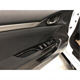 CIVIC FC5 2016-2020 IÇIN UYUMLU KAPI KOLÇAK KAPLAMA PIANO BLACK