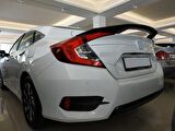 CIVIC FC5 IÇIN UYUMLU V STYLE SPOILER - PIANO BLACK