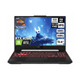 Asus TUF Gaming A15 Ryzen-7 7435HS 32-GBDDR5 2 TBSSD RTX4060 (8GB-115W) 15.6" FHD Freedos Oyuncu Notebook FA507NVR-LP147HMF8