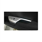 Honda Civic Fc5 2016-2020 Kapı Kolçak Kaplama Silver