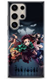 Samsung Galaxy S24 Ultra uyumlu Anime 6 Baskılı Demon Slayer II