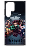 Samsung Galaxy S24 Ultra uyumlu Anime 6 Baskılı Demon Slayer II