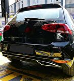 GOLF 7 2013-2017 IÇIN UYUMLU DIFÜZÖR PARLAK SIYAH