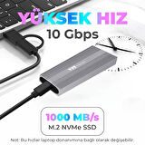 VIT 1TB TAŞINABİLİR DİSK | USB 3.1 Gen 2 | Metal Kasa V001TB