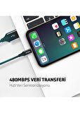 Ttec AlumiCable Altın USB-A To Lightning Şarj Kablosu