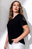 5038 VEDİ X LIFE K.KOL V YAKA TSHIRT
