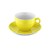 Lima Çay Fincanı Tabaklı Pistole Boyalı Sarı (LM02CT14005)