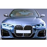 Oled Garaj BMW 3 Serisi İçin Uyumlu G20 İçin G22 Dönüşüm Body Kit Krom Çerçeveli 2020+