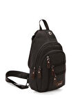 NEWİSH POLO Body Bag Usb Çıkışlı Çapraz Göğüs Ve Sırt Çantası-Kanvas 2334