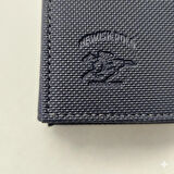 NEWİSH POLO RFİD ÖZELLİKLİ PATLI MEKANİZMALI CÜZDAN KARTLIK -DOKULU SUNİ DERİ LACİVERT