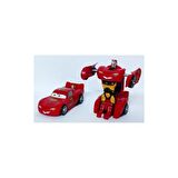  Robota Dönüşen Cars Şimşek Mcqueen Kırılmaz Araba