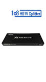 Technozi  8 Port Hdmi Çoklayıcı Splitter Switch Çoğaltıcı Çoklu Ekran