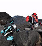 Uzaktan Kumandalı, Florasan Işıklı, 360 Derece Dönebilen Akrobat Araba- Stunt Car