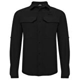 600702 Alpinist Natriks Uzun Kollu Erkek Gömlek Siyas 3XL