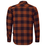 Alpinist Vejan Erkek Ekose Outdoor Gömlek Tarçın