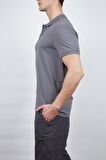 Alpinist Roc Erkek Polo T-Shirt Antrasit
