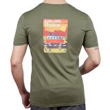 600604 Alpinist Vassi Erkek T-Shirt Haki L