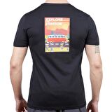 600604 Alpinist Vassi Erkek T-Shirt Siyah L