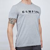 600610 Alpinist Buteo Erkek T-Shirt Gri Melanj S