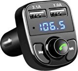 CAR X8 BT/USB MİCRO SD HAFIZA KARTI ARAÇ FM TRANSMİTTER