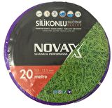 Novax Ekolüks Silikon Pvc Bahçe Hortumu 1/2 20mt 